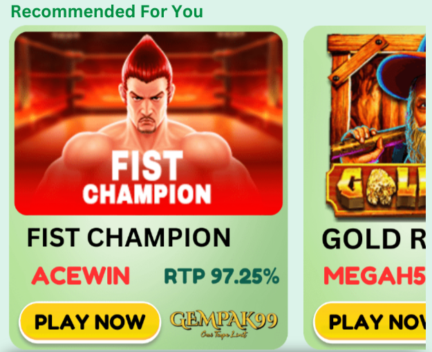Gempak99 - Recommended Games Banner - gempak99m